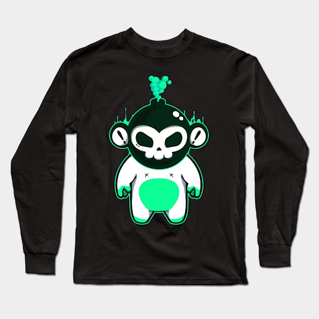 MANKEEBOMB Long Sleeve T-Shirt by mankeeboi